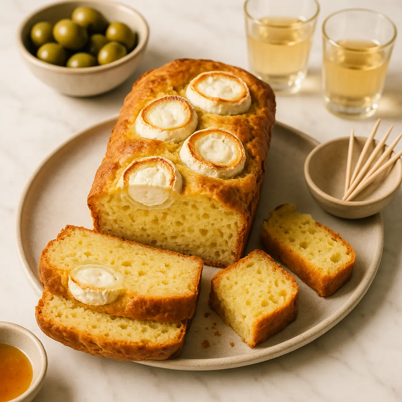 Cake (Chèvre, Miel)