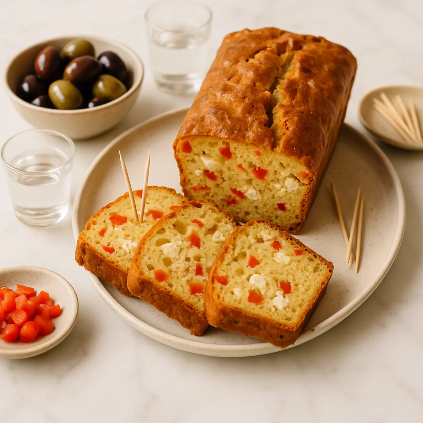 Cake (Feta, Poivron)