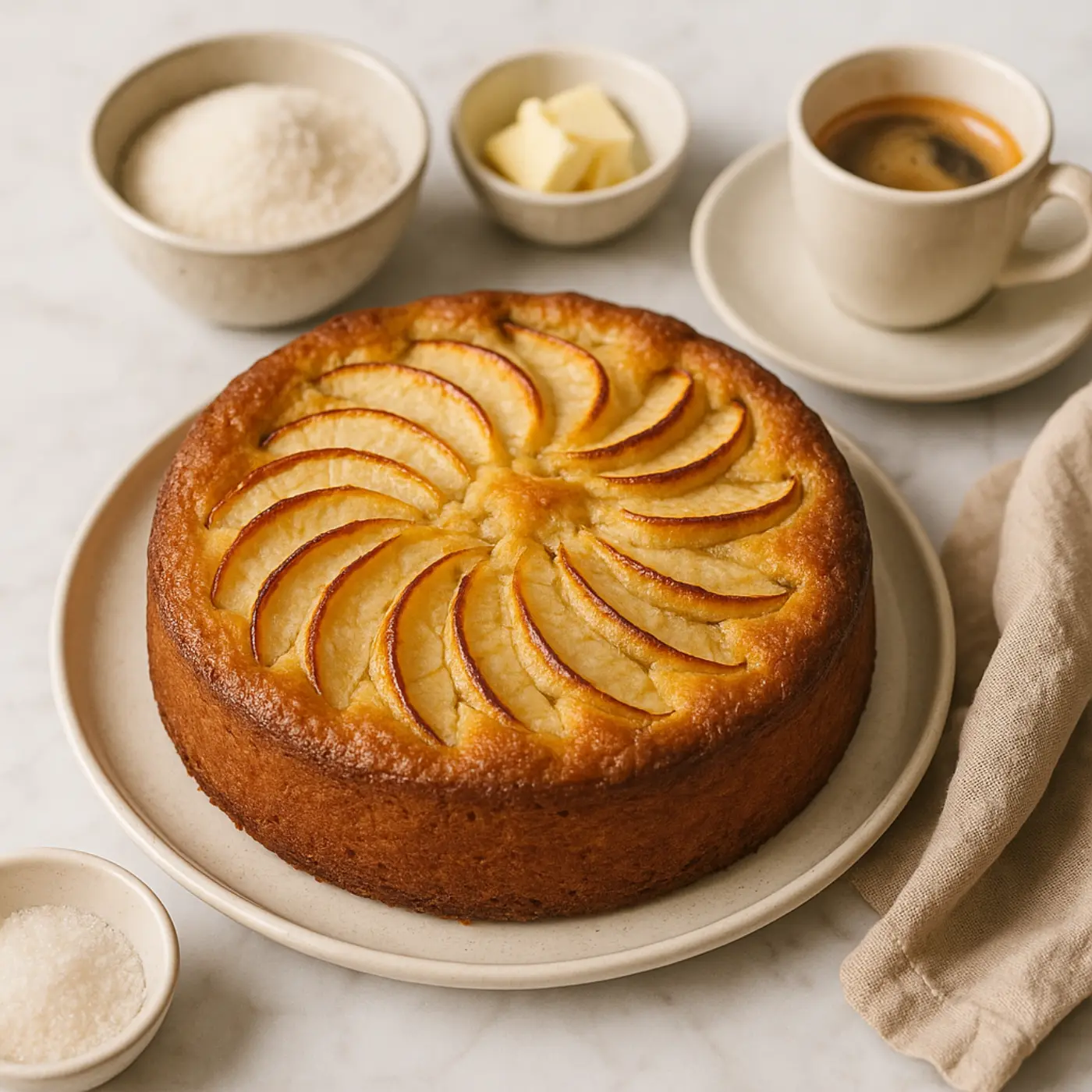 Gâteau Aux Pommes