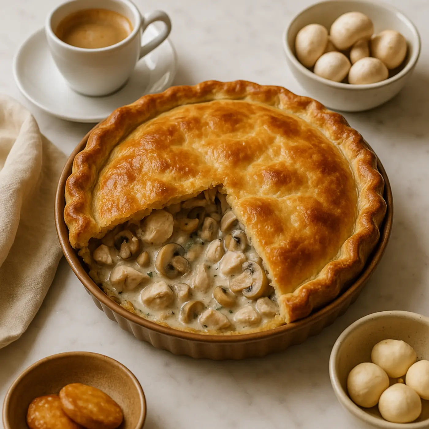 Tourte Au Poulet
