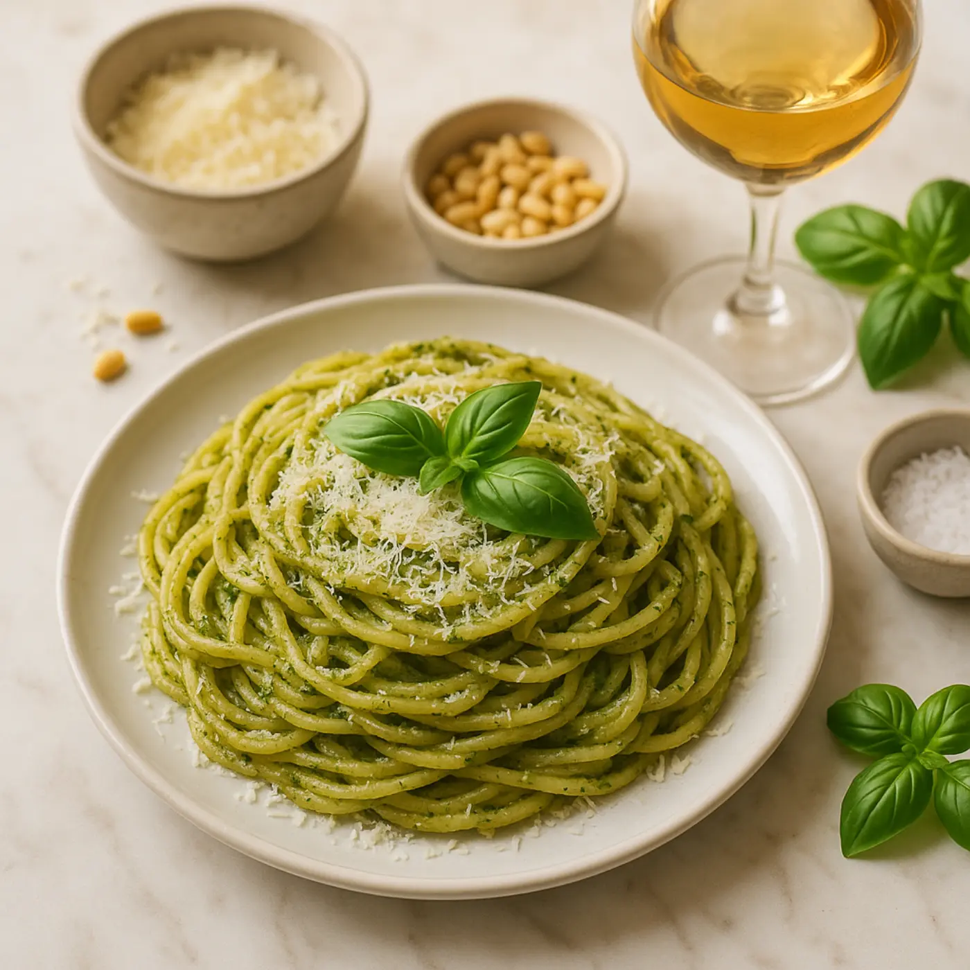 Pâtes Au Pesto
