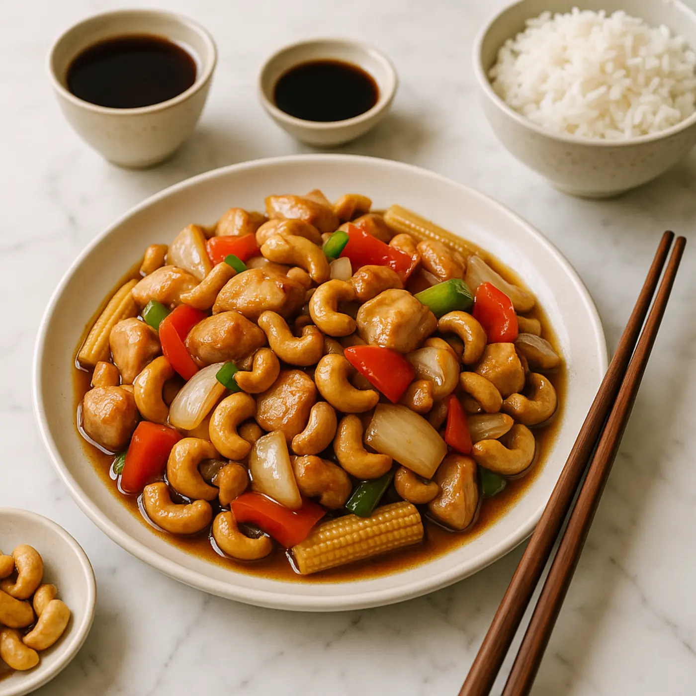 Poulet Chinois Cajou